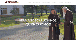 Desktop Screenshot of capuchinos.cl