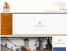 Tablet Screenshot of capuchinos.org